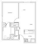 1 Bedroom / 1 Bath